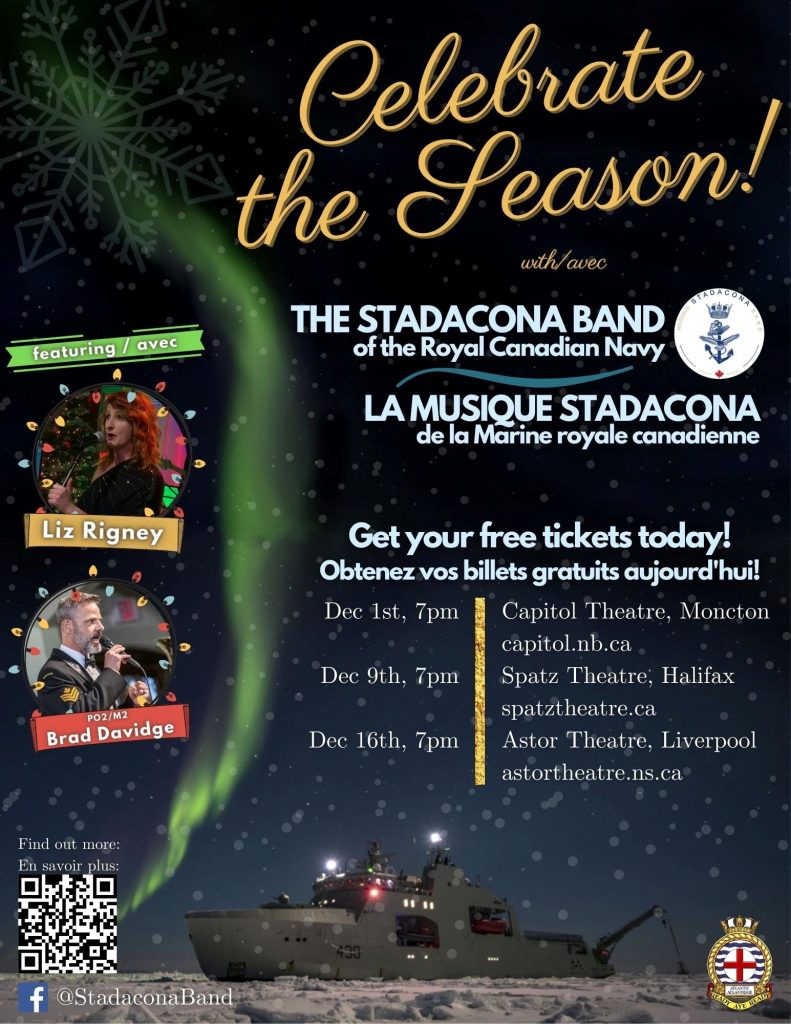 Stadacona Band Holiday Concert - Celebrate the Season @ Astor Theatre
