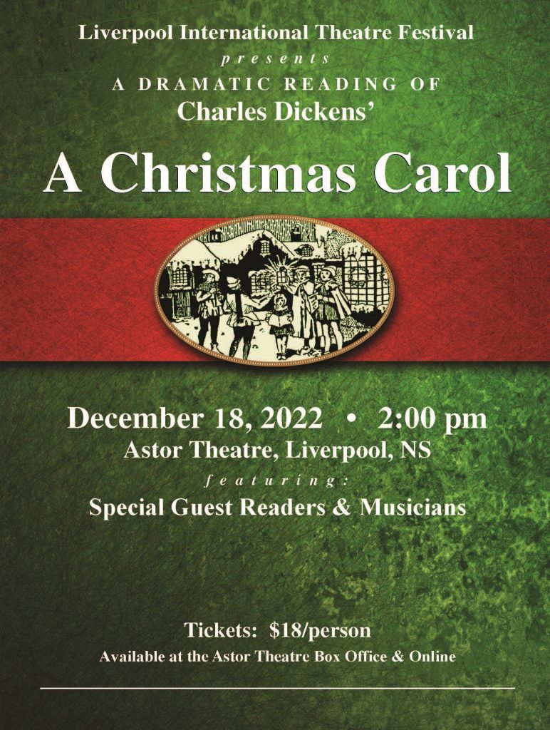 Dramatic Reading of Charles Dickens' A Christmas Carol @ Astor Theatre