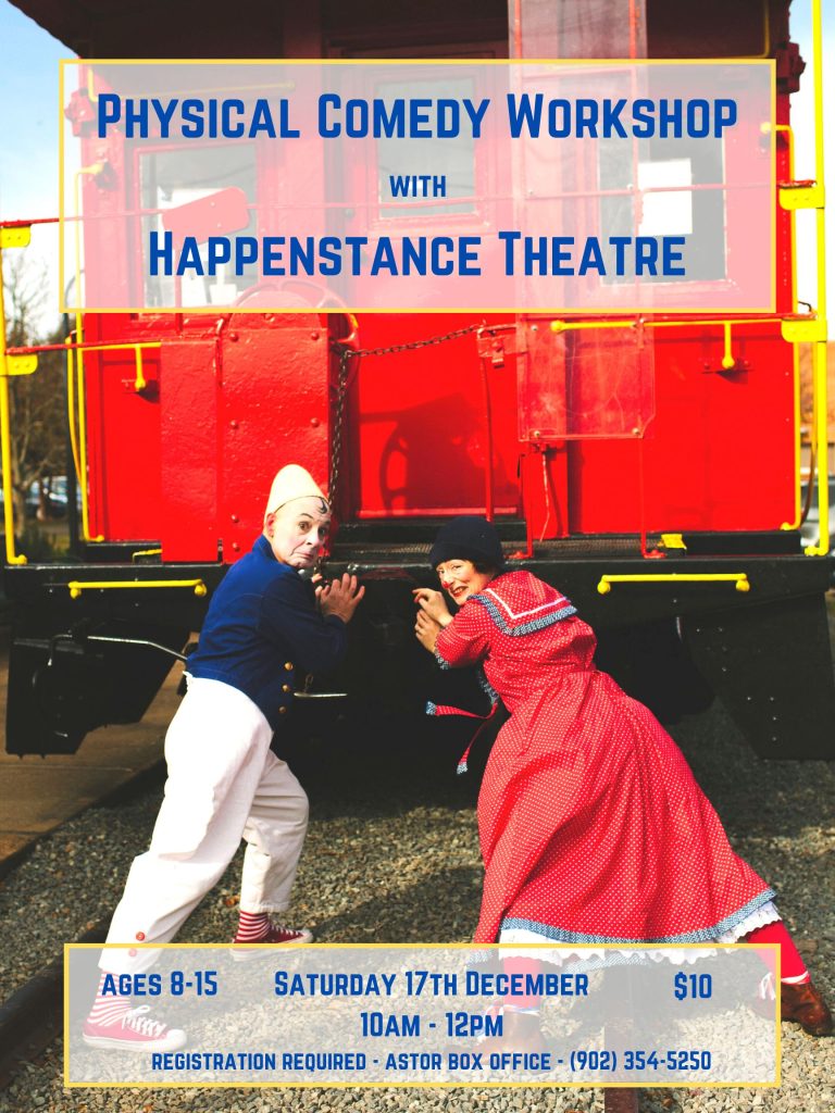 Happenstance Theatre's physical comedy workshop @ The Astor Theatre