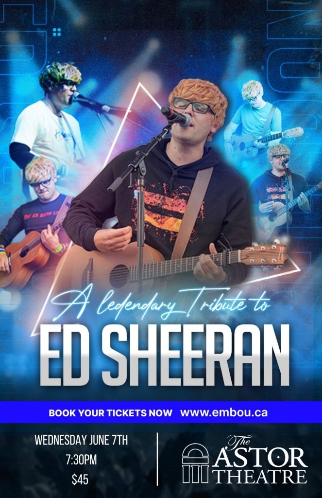 Ed Sheeran Tribute **CANCELLED** @ The Astor Theatre