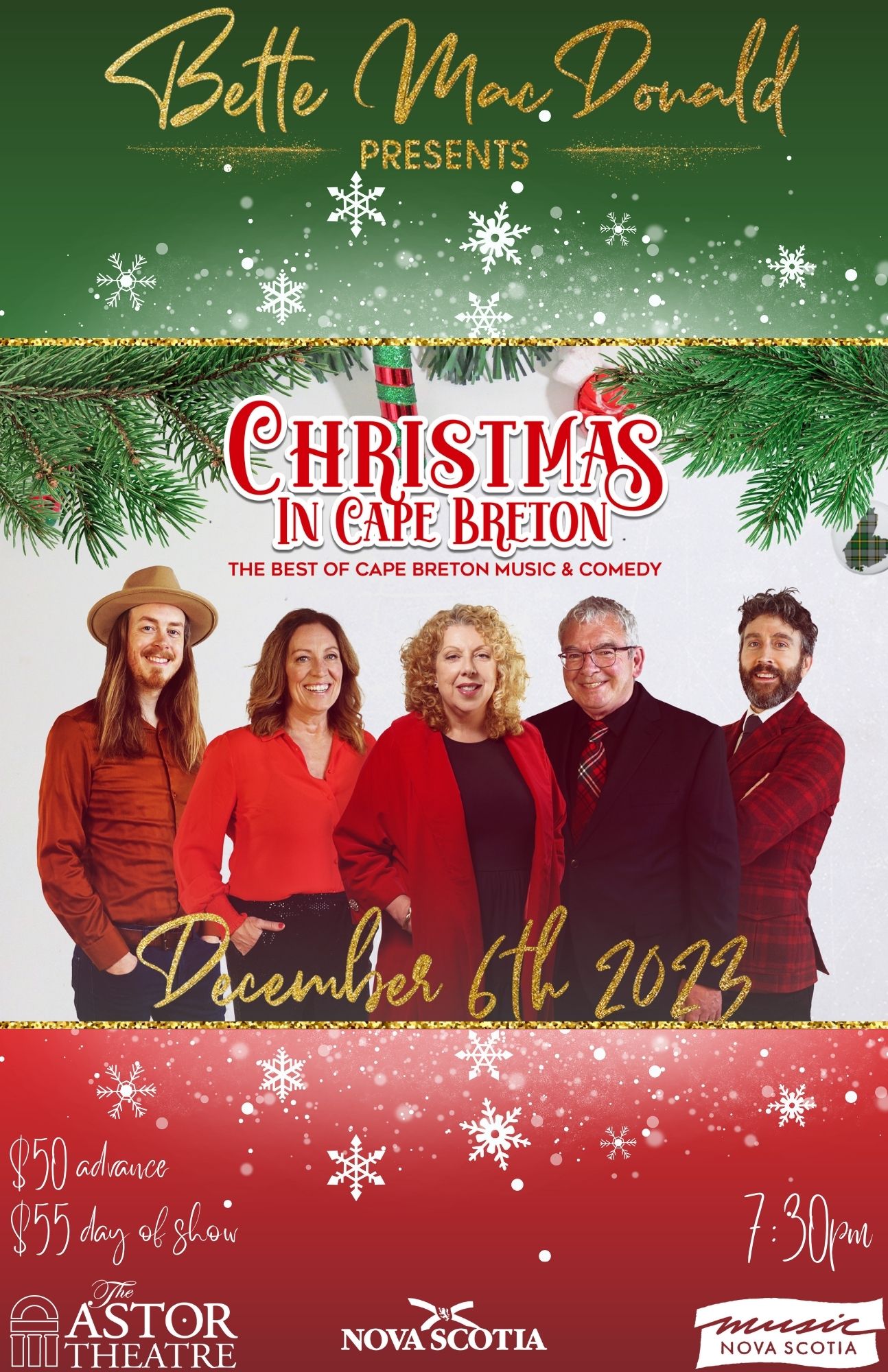 Bette MacDonald Presents: Christmas in Cape Breton @ The Astor Theatre Liverpool