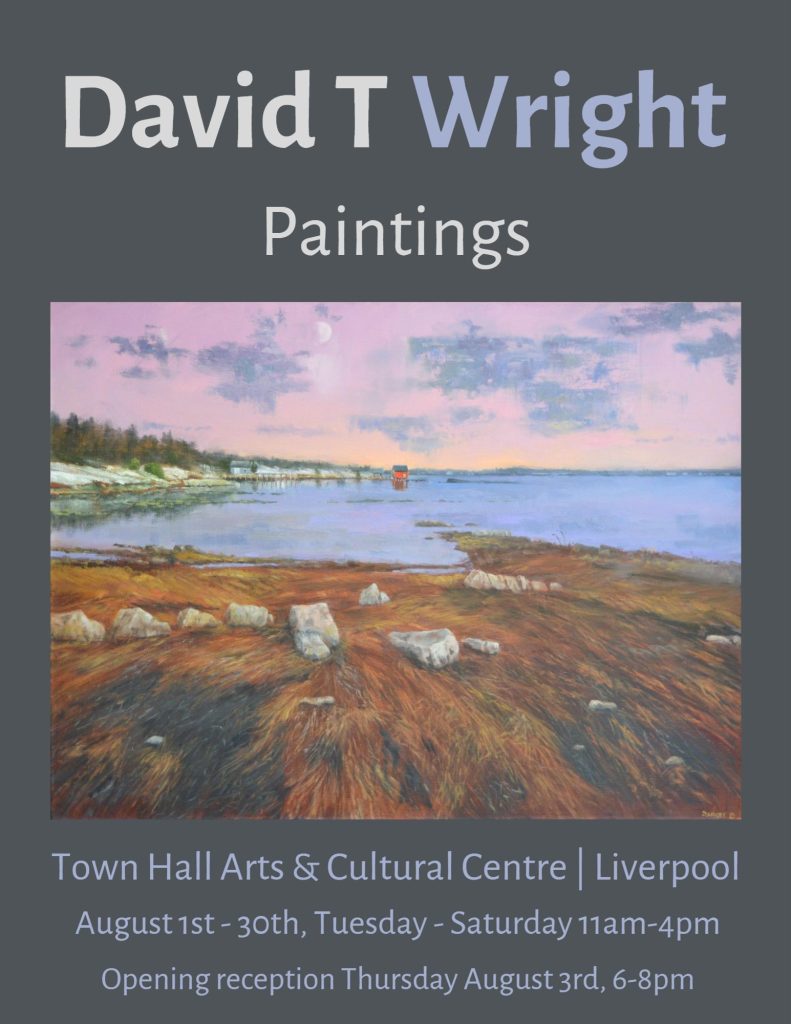 David T Wright - Paintings @ Town Hall Arts & Cultural Centre