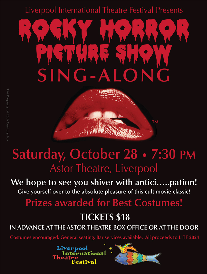 Liverpool International Theatre Festival presents: The Rocky Horror Picture Show Sing-Along @ The Astor Theatre Liverpool
